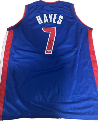 KILLIAN HAYES SIGNED JERSEY PSA/DNA DETROIT PISTONS AUTOGRAPHED COLLECTIBLE MEMORABILIA