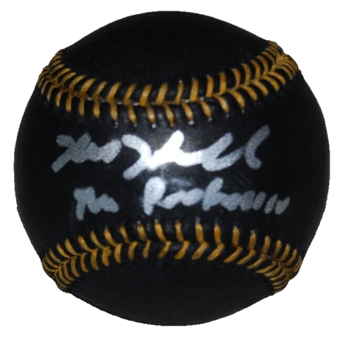 KYLE HENDRICKS SIGNED (CHICAGO CUBS) THE PROFESSOR BLACK OML BASEBALL PSA/DNA COLLECTIBLE MEMORABILIA