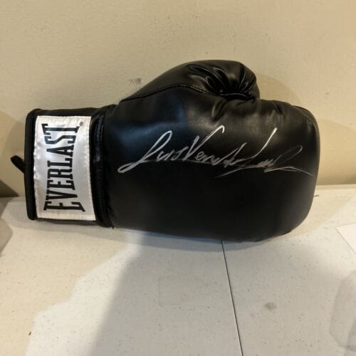 LUIS ALBERTO LOPEZ VENADO SIGNED AUTOGRAPH BOXING GLOVE COA IBF CHAMP COLLECTIBLE MEMORABILIA