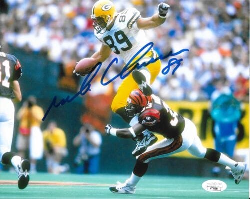 Mark Chmura signed Green Bay Packers 8x10 photo autographed #1 JSA ...