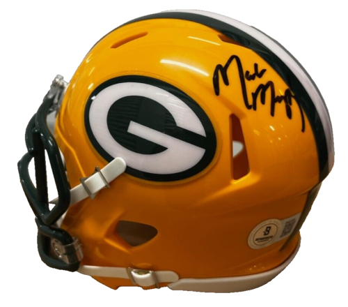 MARK MURPHY signed (GREEN BAY PACKERS) mini football helmet BECKETT BM02856