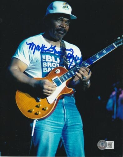 MATT GUITAR MURPHY Signed 8x10 Blues Brothers PHOTO Beckett ...