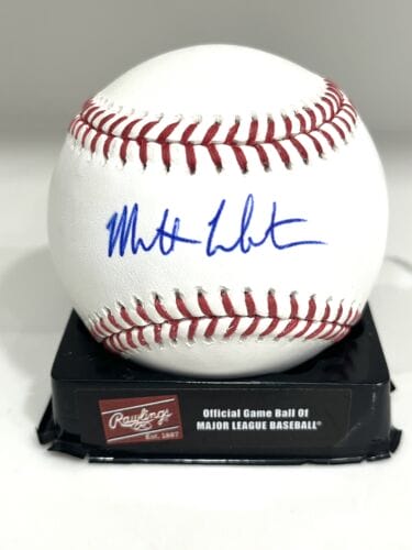 Matthew Liberatore Hand Signed OML Baseball St Louis Cardinals Beckett Cert