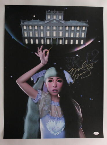 MELANIE MARTINEZ SIGNED AUTOGRAPH 18X24 K-12 CONCERT TOUR POSTER RARE! W/ JSA COLLECTIBLE MEMORABILIA
