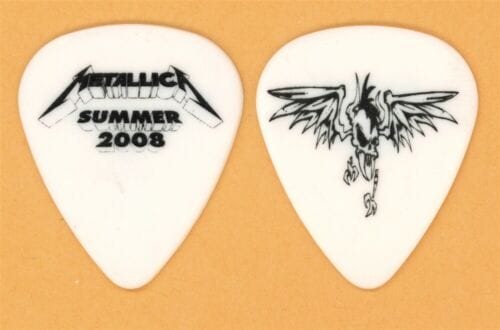 Metallica Kirk Hammett Vulturus Vintage Guitar Pick - 2008 Death ...