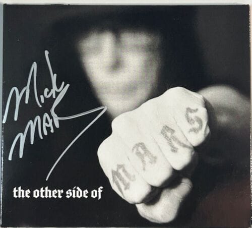 MICK MARS SIGNED AUTOGRAPH CD “THE OTHER SIDE OF MARS” JSA COA COLLECTIBLE MEMORABILIA
