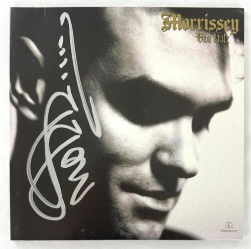 MORRISSEY THE SMITHS SIGNED AUTOGRAPH ALBUM VINYL RECORD LP – VIVA HATE BECKETT COLLECTIBLE MEMORABILIA