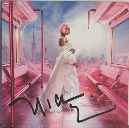 NICKI MINAJ Signed Autograph CD Insert 