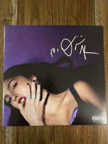 Olivia Rodrigo ‘Guts’ Signed Vinyl Album Beckett BSA RARE Pop Star