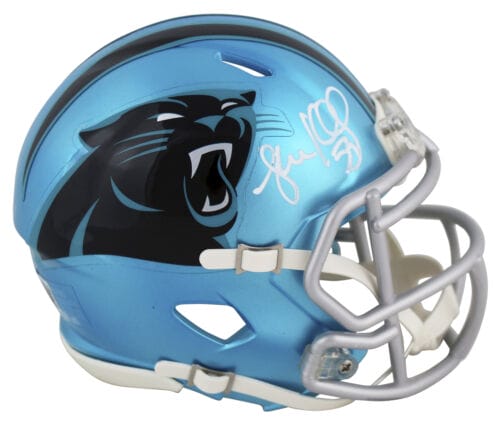 Panthers Luke Kuechly Authentic Signed Flash Speed Mini Helmet BAS ...