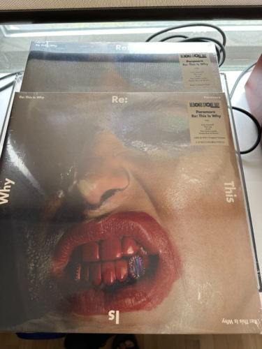 PARAMORE – RE: THIS IS WHY – RUBY COLORED REMIX + STANDARD 2XLP VINYL RSD 2024 COLLECTIBLE MEMORABILIA