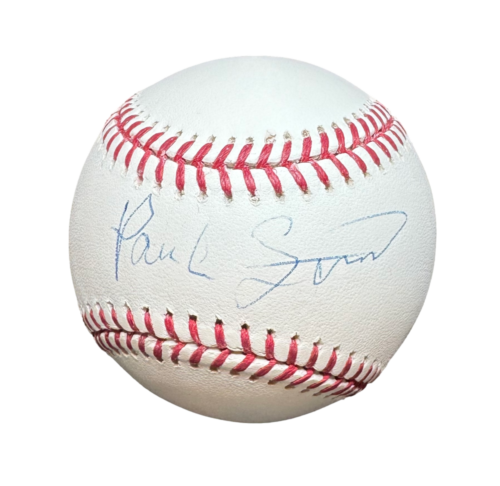 PAUL SIMON SIGNED AUTOGRAPH OMLB BASEBALL BALL – MRS ROBINSON SINGER W/ JSA COA COLLECTIBLE MEMORABILIA