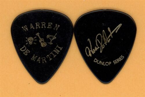 Ratt Warren DeMartini Vintage Tour Guitar Pick - 1997 Dunlop Artist ...