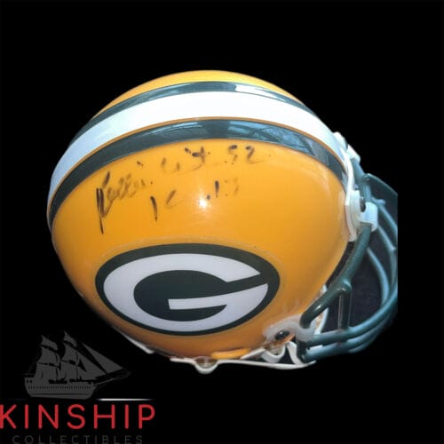 Reggie White signed Green Bay Packers Mini Helmet JSA LOA Inscribed Auto F81