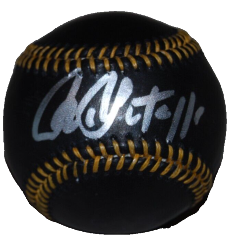 RICK SUTCLIFFE SIGNED (CHICAGO CUBS) BLACK OML BASEBALL PSA/DNA AN39834 COLLECTIBLE MEMORABILIA
