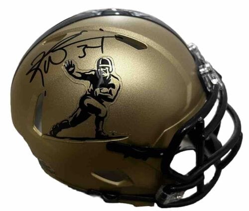 RICKY WILLIAMS signed (Heisman Trophy) Mini football helmet BECKETT BM027802