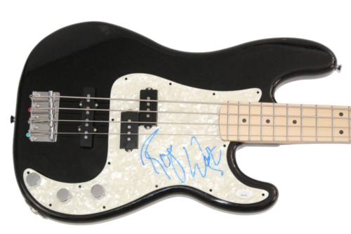 ROGER WATERS PINK FLOYD SIGNED AUTOGRAPH FENDER BASS GUITAR – THE WALL JSA COA COLLECTIBLE MEMORABILIA