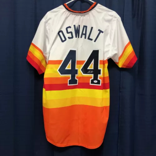 ROY OSWALT SIGNED JERSEY PSA/DNA HOUSTON ASTROS AUTOGRAPHED COLLECTIBLE MEMORABILIA