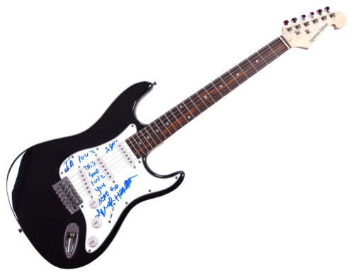 ROYAL TRUX AUTOGRAPHED SIGNED GUITAR COLLECTIBLE MEMORABILIA