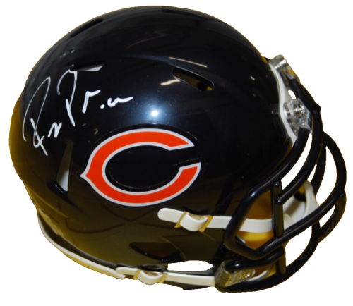 RYAN POLES signed (CHICAGO BEARS) mini football helmet BECKETT AD47317