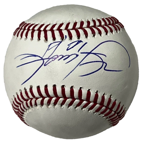 SAMMY SOSA signed (CHICAGO CUBS) Major League OML baseball BECKETT BL63991