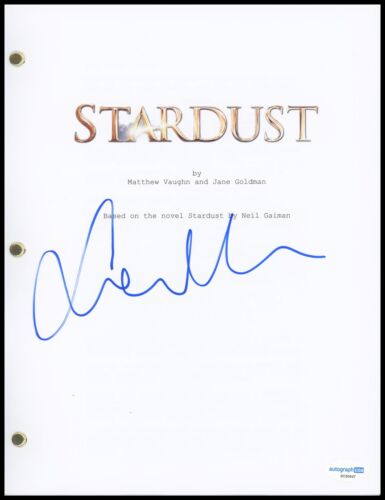 SIENNA MILLER “STARDUST” AUTOGRAPH SIGNED FULL COMPLETE SCRIPT SCREENPLAY ACOA COLLECTIBLE MEMORABILIA