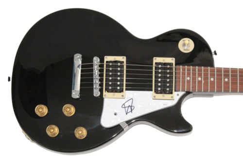 STEVE WINWOOD SIGNED AUTOGRAPH GIBSON EPIPHONE LES PAUL GUITAR W/ JSA COA COLLECTIBLE MEMORABILIA