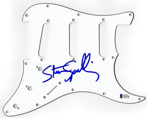 STEVEN SPIELBERG SIGNED STRATOCASTER PICKGUARD GUITAR AUTOGRAPH BECKETT COLLECTIBLE MEMORABILIA