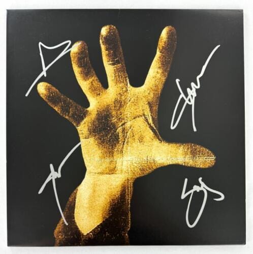 SYSTEM OF A DOWN FULL BAND COMPLETE SIGNED AUTOGRAPH ALBUM VINYL RECORD BECKETT COLLECTIBLE MEMORABILIA