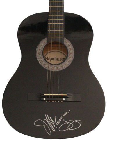 THE CIVIL WARS SIGNED AUTOGRAPH ACOUSTIC GUITAR JOHN PAUL WHITE JOY WILLIAMS PSA COLLECTIBLE MEMORABILIA