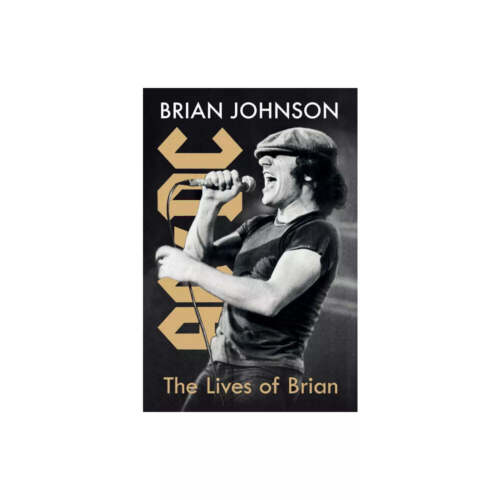 THE LIVES OF BRIAN BOOK – BY BRIAN JOHNSON (HARDCOVER) COLLECTIBLE MEMORABILIA