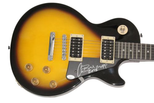THE MARS VOLTA SIGNED AUTOGRAPH GIBSON EPIPHONE LES PAUL GUITAR CEDRIC OMAR JSA COLLECTIBLE MEMORABILIA