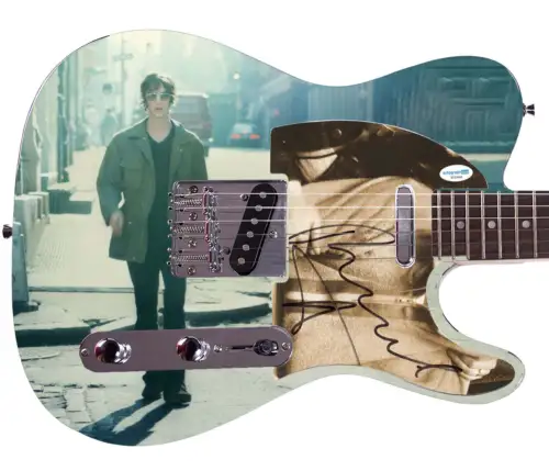 THE VERVE RICHARD ASHCROFT AUTOGRAPHED CUSTOM GRAPHICS GUITAR ACOA COLLECTIBLE MEMORABILIA