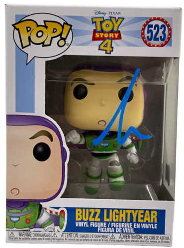 Tim Allen Signed Buzz Lightyear Funko Toy Story 4 523 Autograph Beckett ...