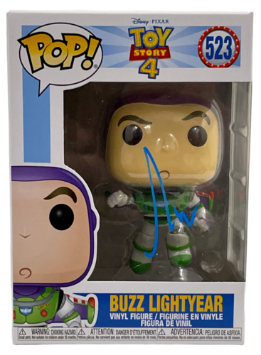 Tim Allen Signed Buzz Lightyear Funko Toy Story 523 Autograph Beckett ...