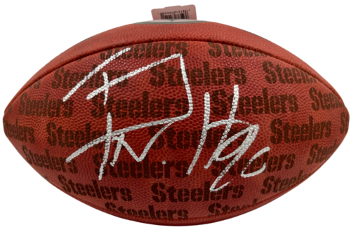 TJ WATT SIGNED DUKE SHOWCASE NFL FOOTBALL PITTSBURGH STEELERS AUTOGRAPH BECKETT COLLECTIBLE MEMORABILIA