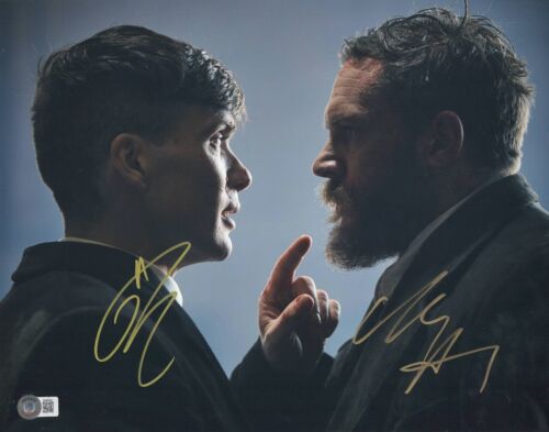 Tom Hardy Cillian Murphy Signed 11x14 Photo Peaky Blinders Autograph ...