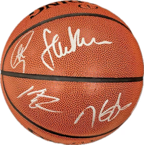 WARRIOR GREATS SIGNED BASKETBALL PSA/DNA WARRIORS AUTOGRAPHED COLLECTIBLE MEMORABILIA