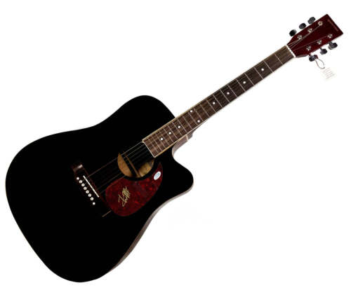WHITEY MORGAN AUTOGRAPHED SIGNED SIGNATURE EDITION ACOUSTIC GUITAR ACOA COLLECTIBLE MEMORABILIA