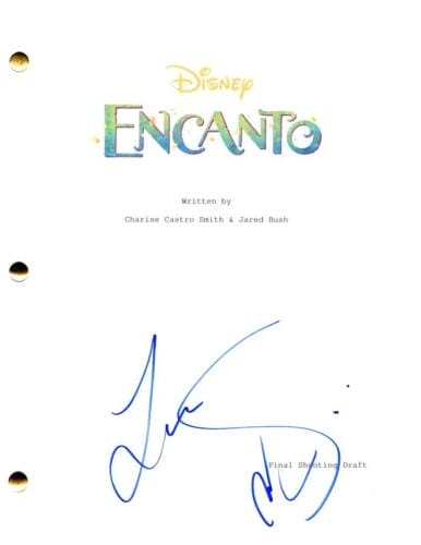WILMER VALDERRAMA SIGNED AUTOGRAPH ENCANTO FULL MOVIE SCRIPT SCREENPLAY AGUSTIN COLLECTIBLE MEMORABILIA