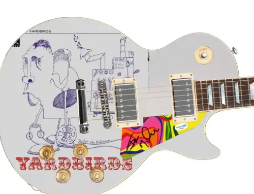 YARDBIRDS JIM MCCARTY SIGNED ROGER THE ENGINEER LP CD GRAPHICS GUITAR ACOA COLLECTIBLE MEMORABILIA