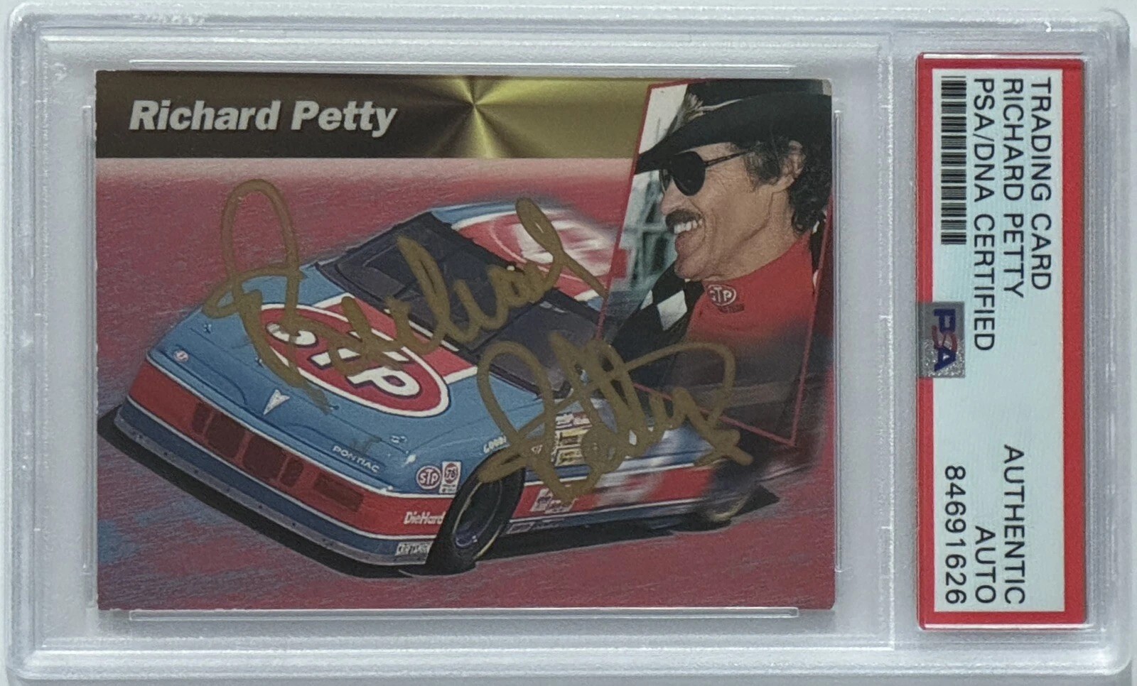 1994 PRO SET RACING RICHARD PETTY NASCAR SIGNED AUTOGRAPH PSA DNA CERTIFIED COA