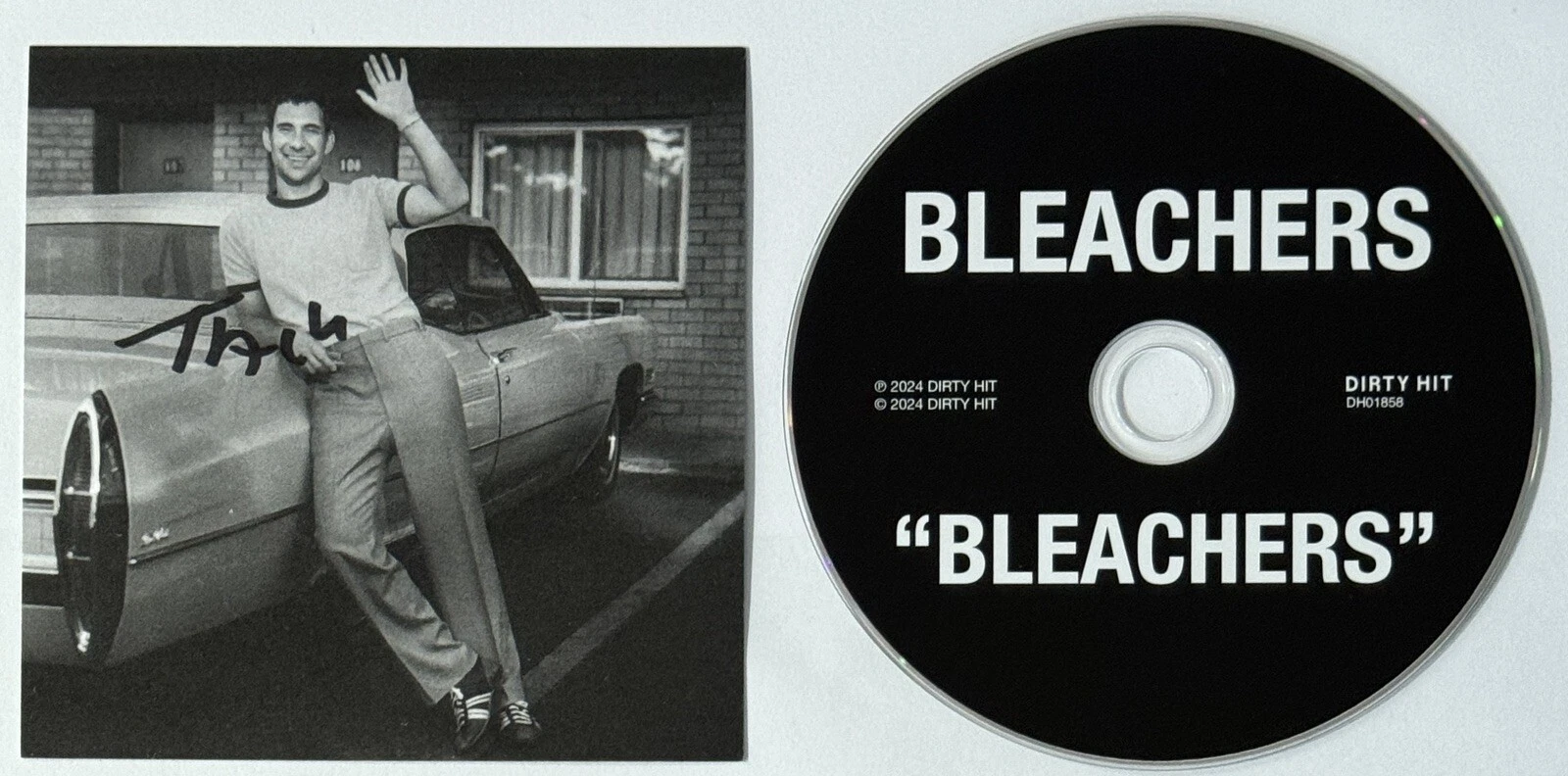 SIGNED Jack Antonoff Bleachers CD Art Card BAS Beckett COA Taylor Swift Producer