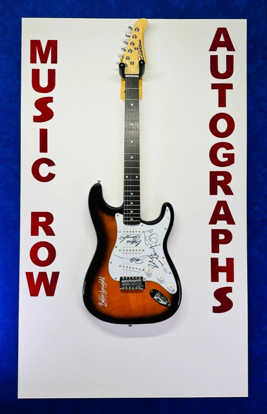 STEPHEN STILLS FURAY MESSINA BUFFALO SPRINGFIELD Signed Auto Electric Guitar JSA