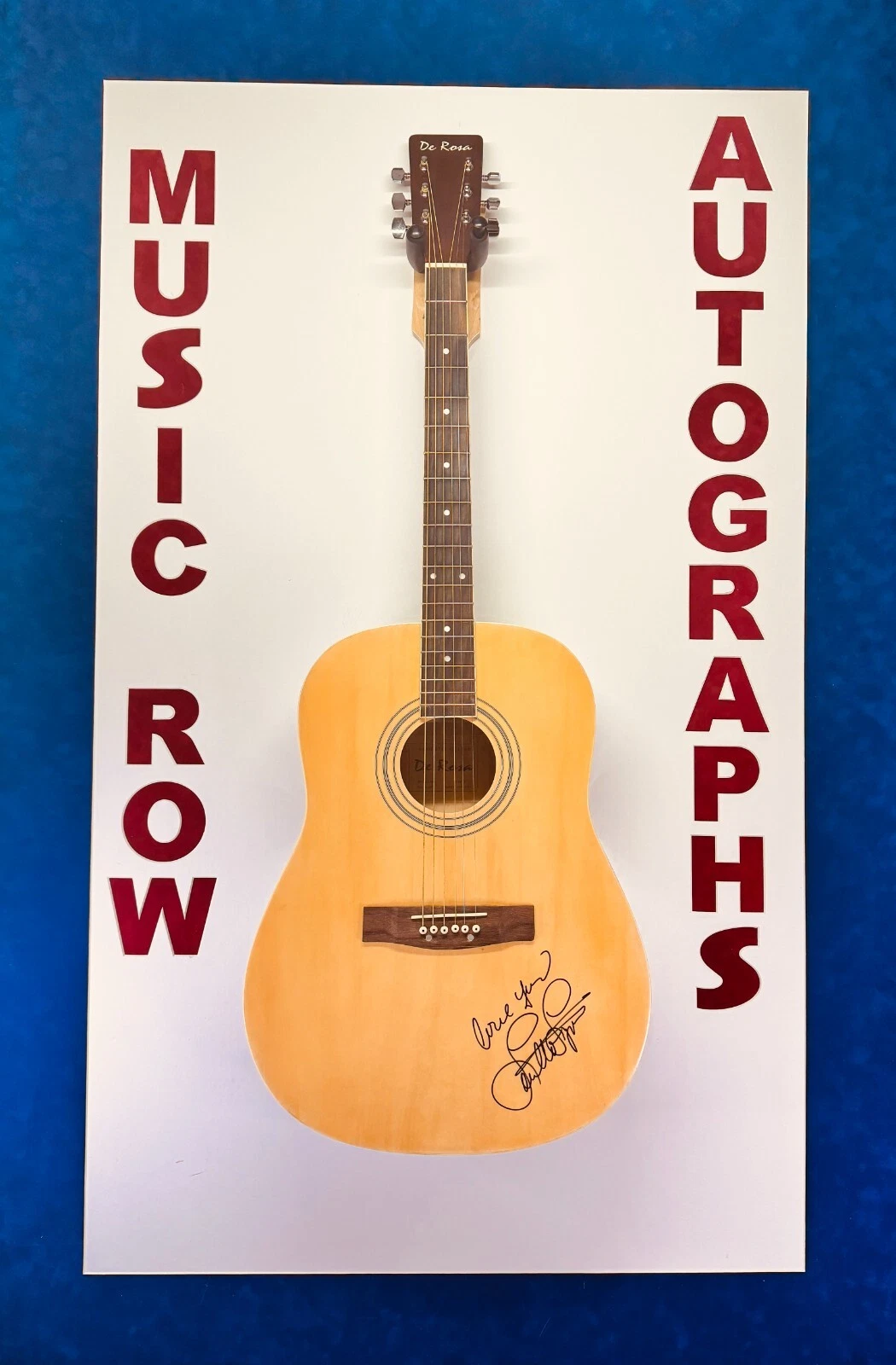 LORETTA LYNN Signed Acoustic Guitar Autograph Coal Miners Daughter LOA