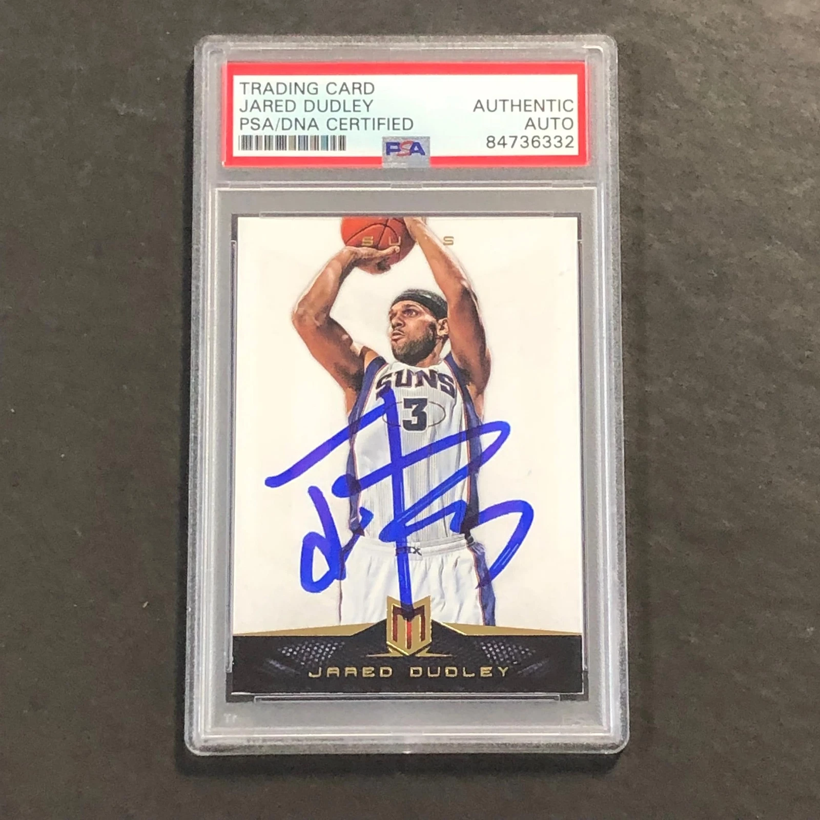 2012-13 Panini Momentum #236 Jared Dudley Signed Card PSA Slabbed Suns