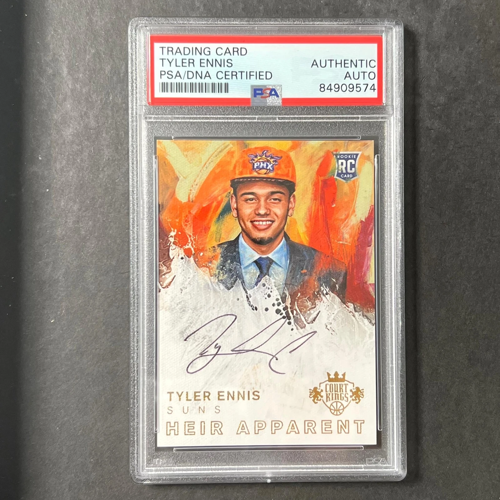 2014-15 NBA Panini Court Kings #HA-TE 92/130 Tyler Ennis Signed Rookie Card AUTO