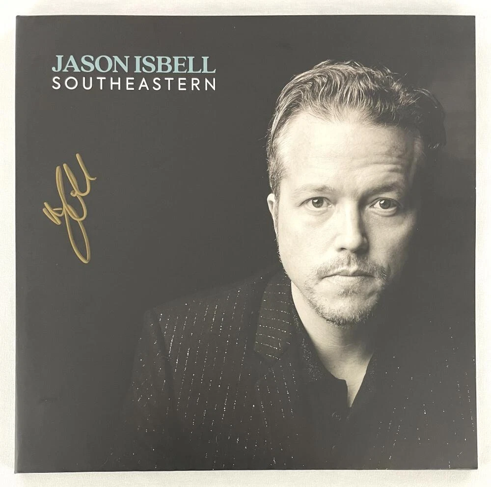 Jason Isbell 400 Unit Signed Autograph Album Vinyl Record LP Southeastern w/ JSA