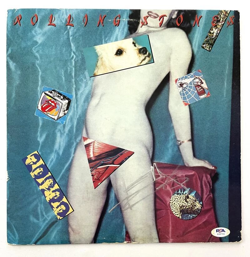 Keith Richards The Rolling Stones Signed Autograph Album Vinyl Record - PSA COA