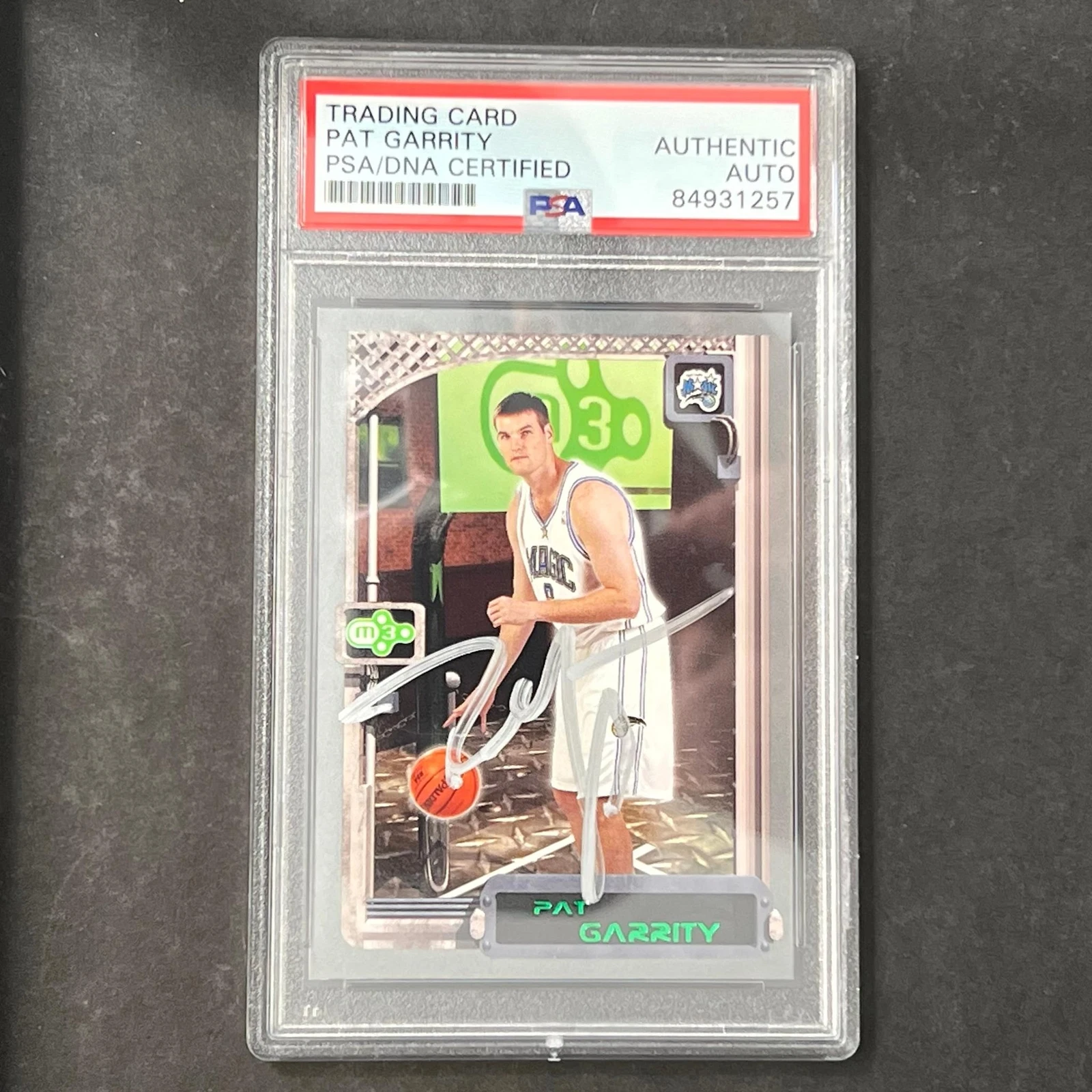 2004 Topps #109 Pat Garrity Signed Card AUTO PSA Slabbed Orlando Magic